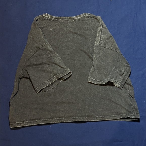 Oversized Crop "Look Up and Get Lost" Celestial T Shirt - Picture 3 of 3